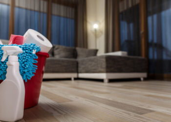 Spotless and attractive living space with House Cleaning Services