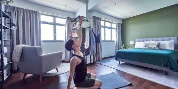 How to Set Up a Yoga Space at Home in a Singapore HDB Flat